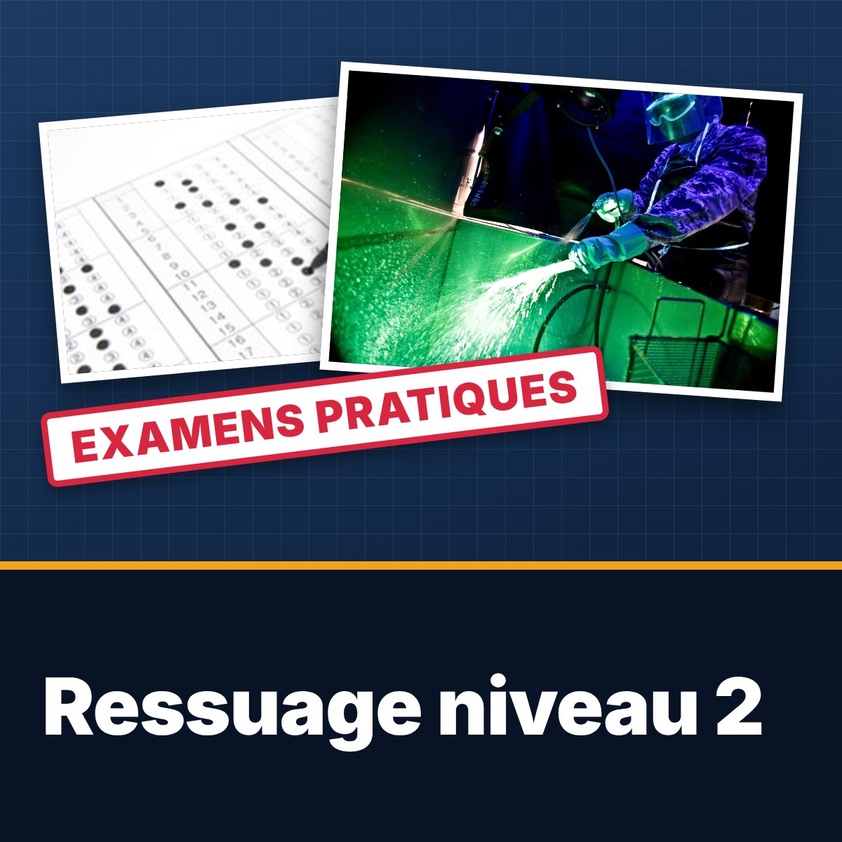 Examens pratiques Ressuage (PT) niveau 2 – version française
